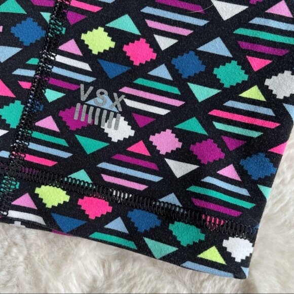 Victoria's Secret VSX Sport | Knockout Crop in Aztec Logo Print | Size Small - Picture 6 of 11